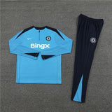 Chelsea Dark Blue and Light Blue Design 1 Tracksuit