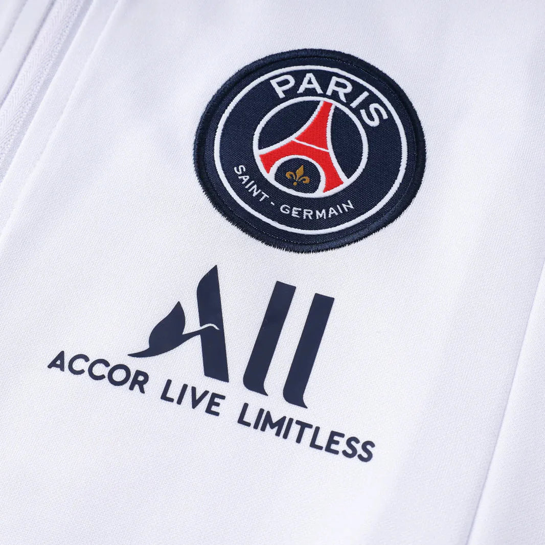 PSG White and Beige Tracksuit