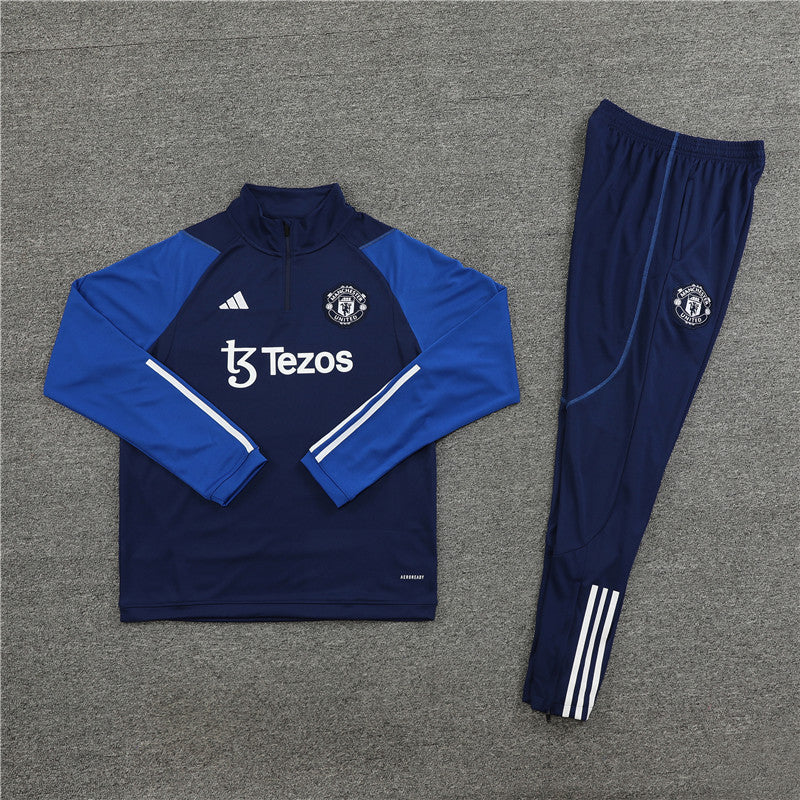 Manchester United Blue Design 1 Tracksuit
