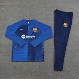 Barcelona Dark Blue and Blue Design 2 Tracksuit