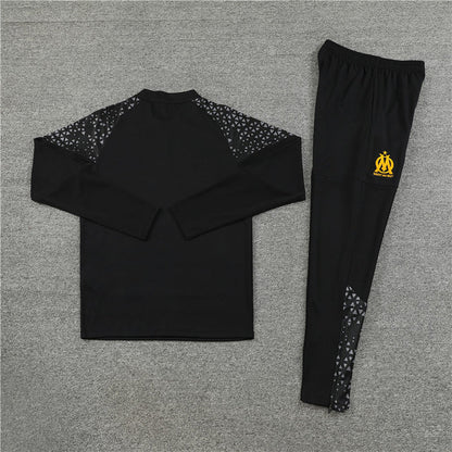Olympique de Marseille Black Design 1 Tracksuit