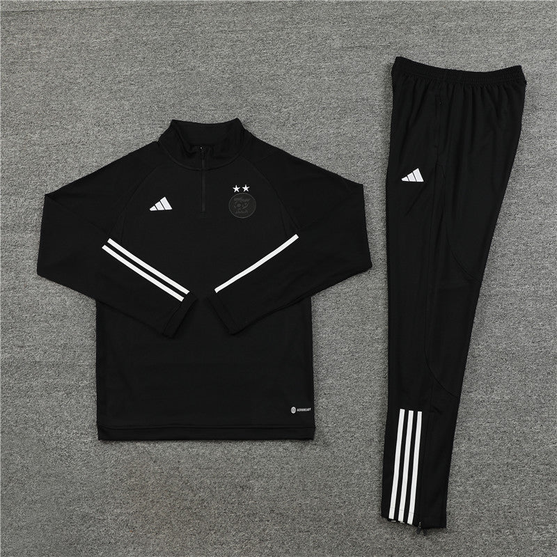 Germany Black Design 3 Tracksuit