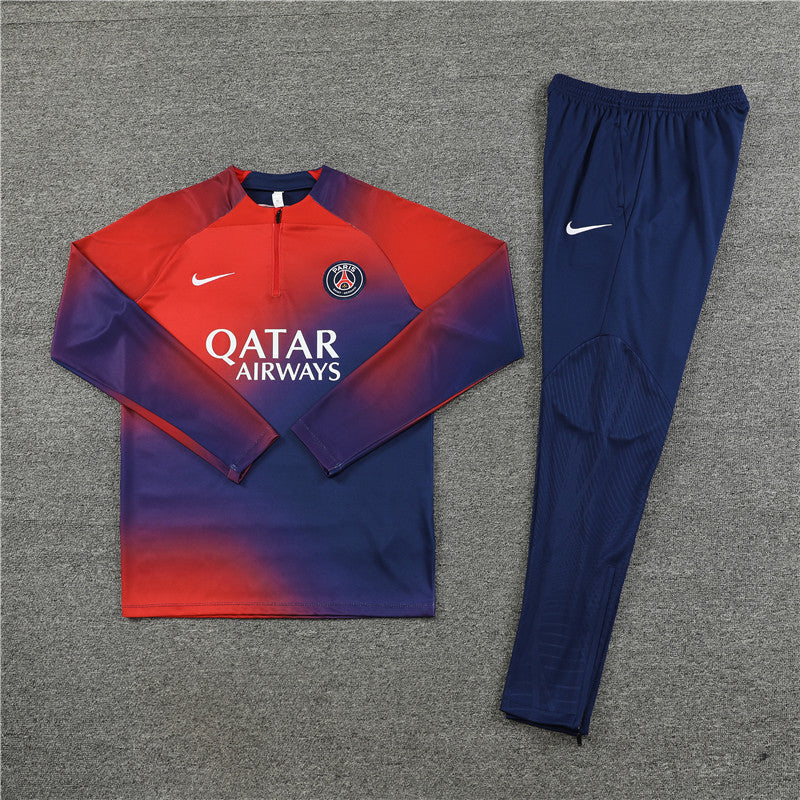 PSG Dark Blue and Red III Tracksuit