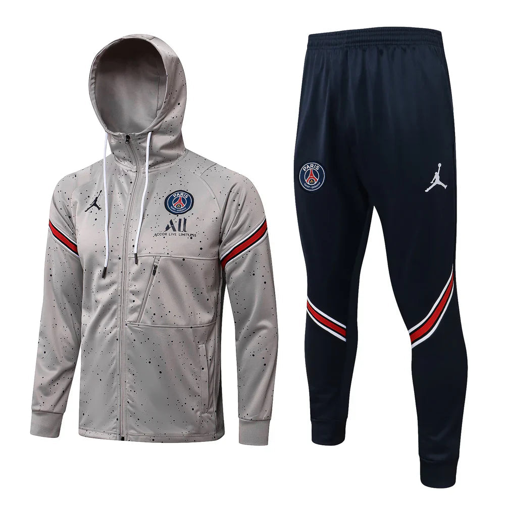 PSG Dark Blue and Grey Tracksuit
