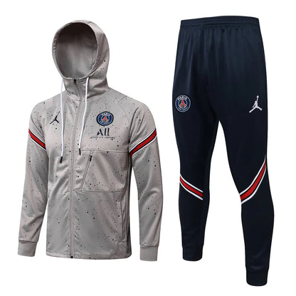 PSG Dark Blue and Grey Tracksuit