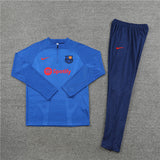 Barcelona Dark Blue and Blue Design 1 Tracksuit