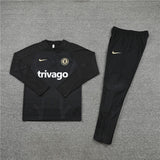 Chelsea Black Design 1 Tracksuit
