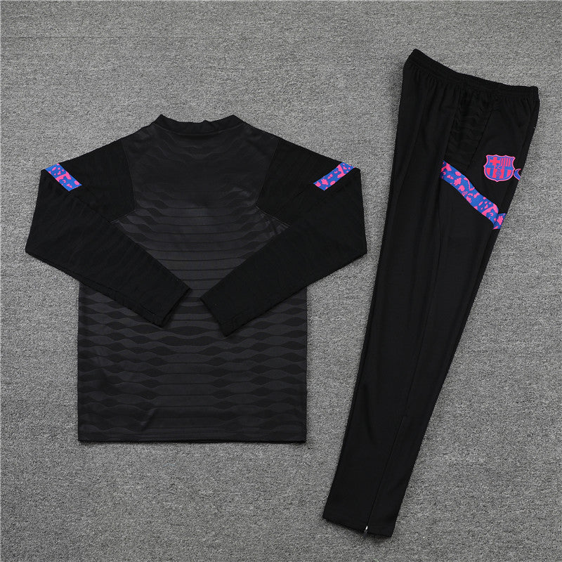 Barcelona Black Design 1 Tracksuit