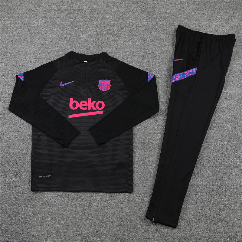 Barcelona Black Design 1 Tracksuit