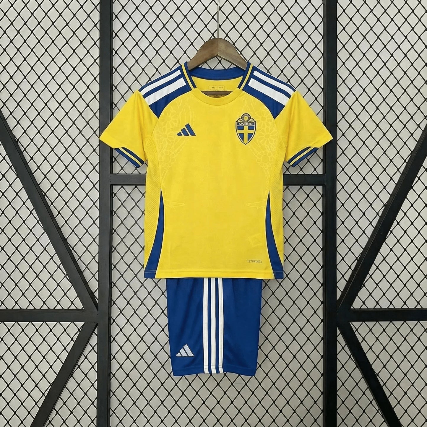 Sweden 2026 Home World Cup Kids Jersey