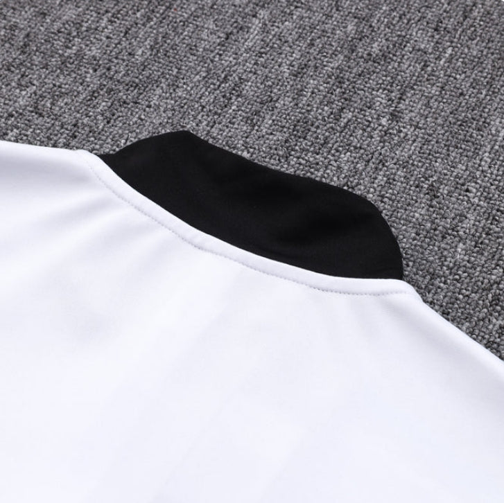 Manchester United Black and White Design 2 Tracksuit