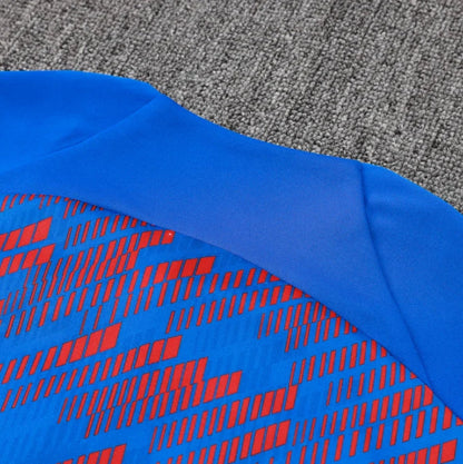 Barcelona Dark Blue and Blue Design 3 Tracksuit