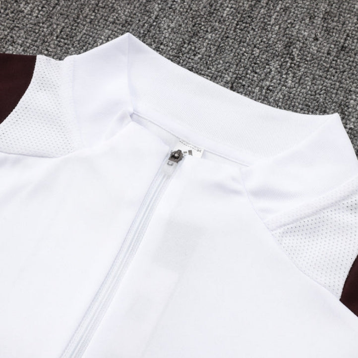 Bayern Munich Brown and White Tracksuit
