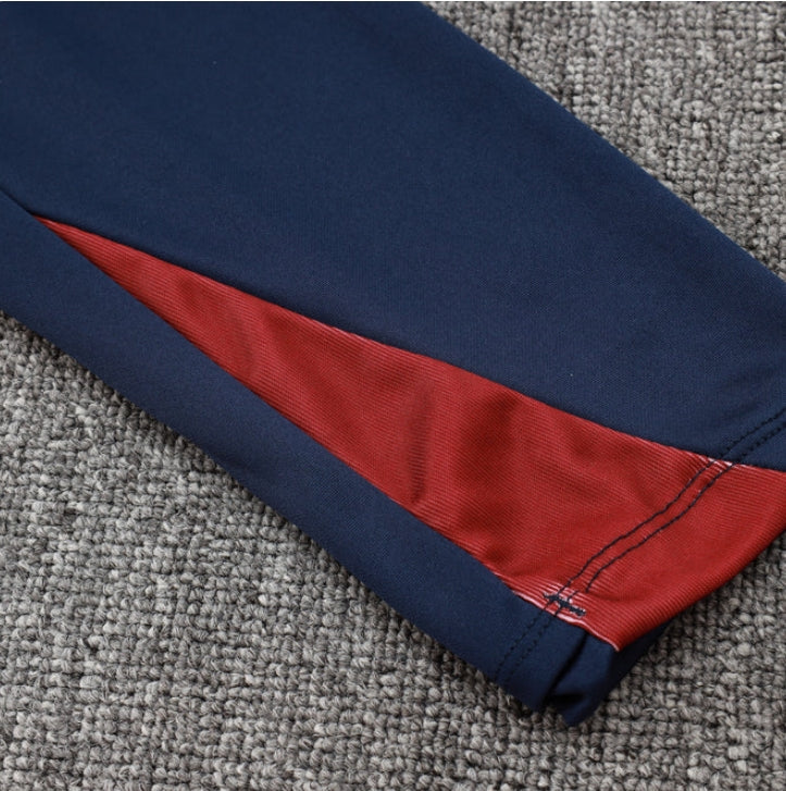 England Dark Blue and Red Design 2 Tracksuit