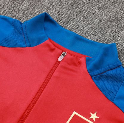 Spain Blue and Red Design 3 Tracksuit