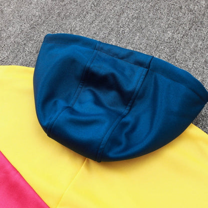 Barcelona Dark Blue and Red Design 1 Tracksuit