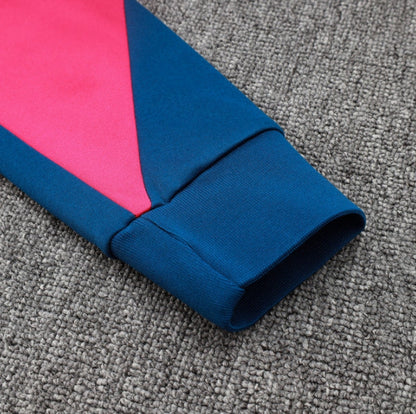Barcelona Dark Blue and Red Design 1 Tracksuit