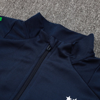 Italy Dark Blue V Tracksuit