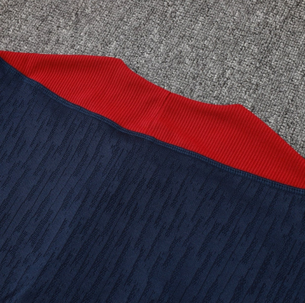 England Dark Blue and Red Design 1 Tracksuit