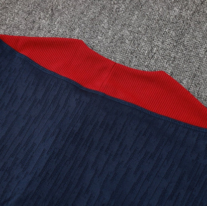 England Dark Blue and Red Design 1 Tracksuit