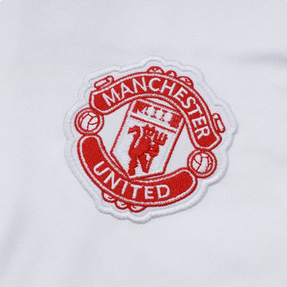 Manchester United White and Black Design 2 Tracksuit