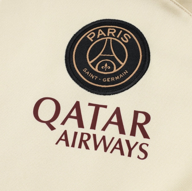 PSG Beige and Dark Blue Tracksuit