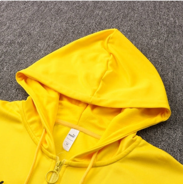 Borussia Dortmund Black and Yellow Design 3 Tracksuit