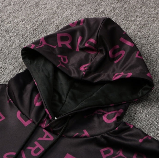 PSG Black and Purple X Gold Tracksuit