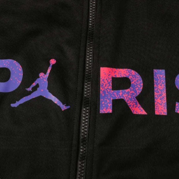 PSG Black and Purple Design 1 Tracksuit