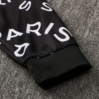 PSG Black and Gold Design 2 Tracksuit
