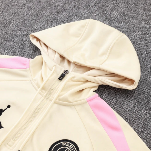 PSG Beige and Black Tracksuit