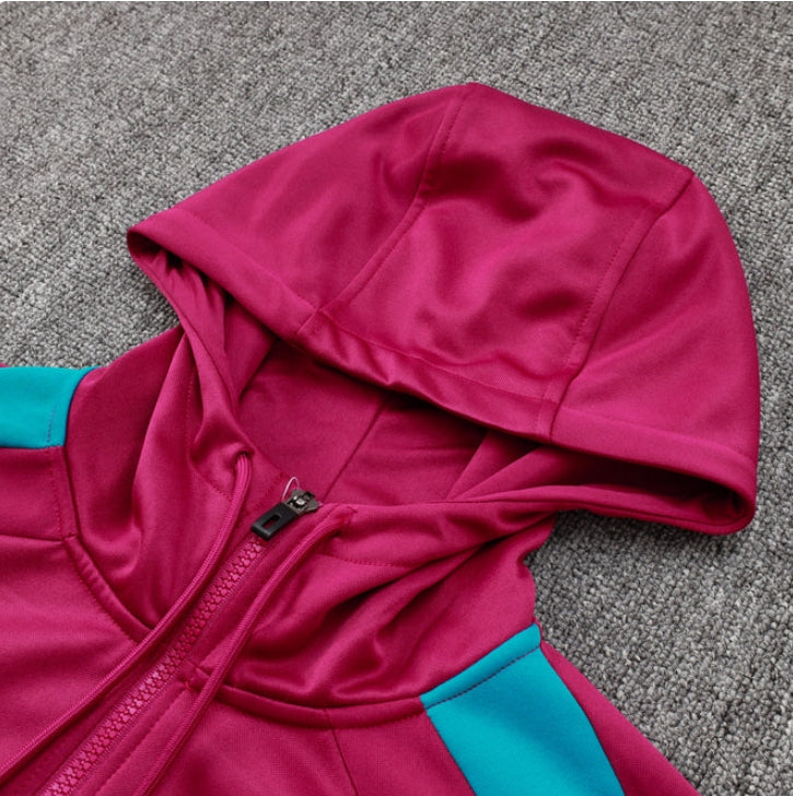 PSG 2024 Pink and Black Tracksuit