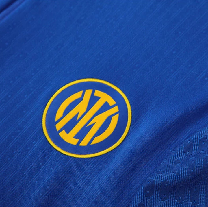 Inter Milan Black and Blue Design 2 Tracksuit