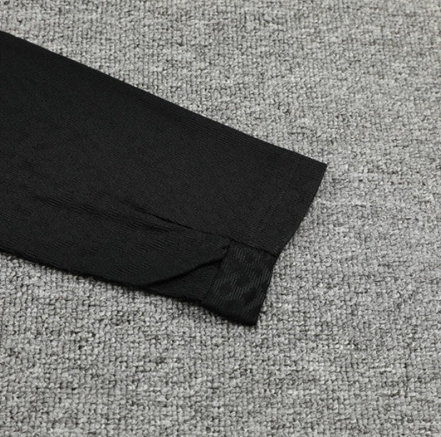 Tottenham Black Design 1 Tracksuit