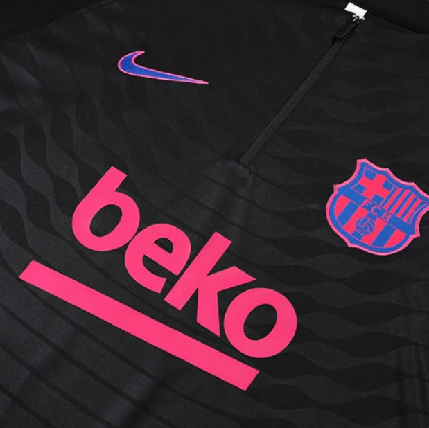 Barcelona Black Design 1 Tracksuit
