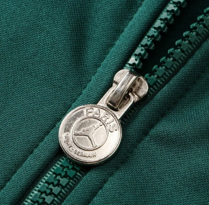 PSG Dark Green and White Design 2 Tracksuit