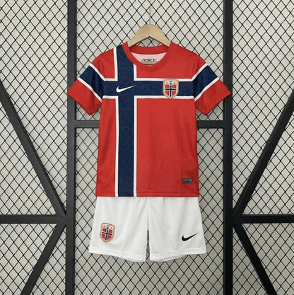 Norway 2026 Home World Cup Kids Jersey