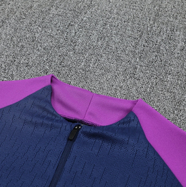 2025/2026 Barcelona Blue and Purple Design 2 Tracksuit