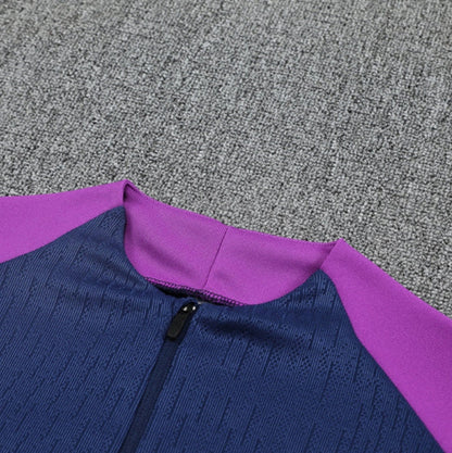 2025/2026 Barcelona Blue and Purple Design 2 Tracksuit