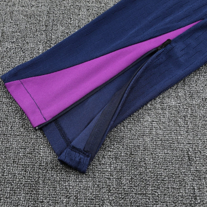 2025/2026 Barcelona Blue and Purple Design 2 Tracksuit