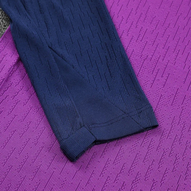 2025/2026 Barcelona Purple and Blue Design 2 Tracksuit