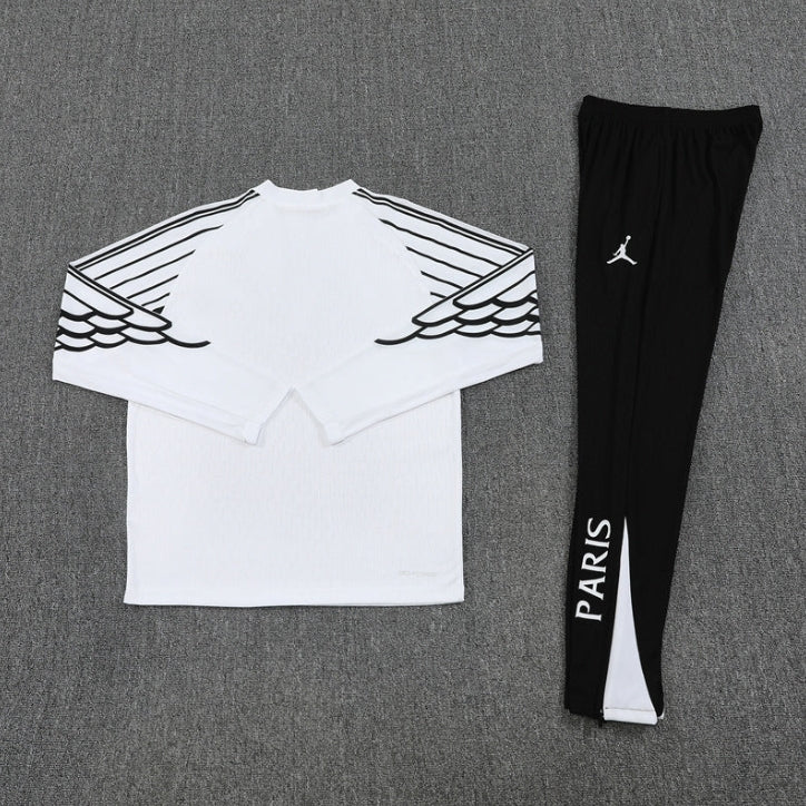 PSG White and Black Tracksuit