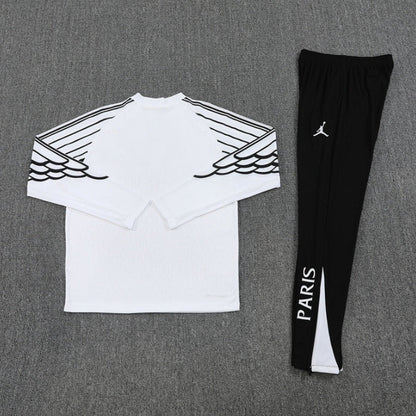 PSG White and Black Tracksuit
