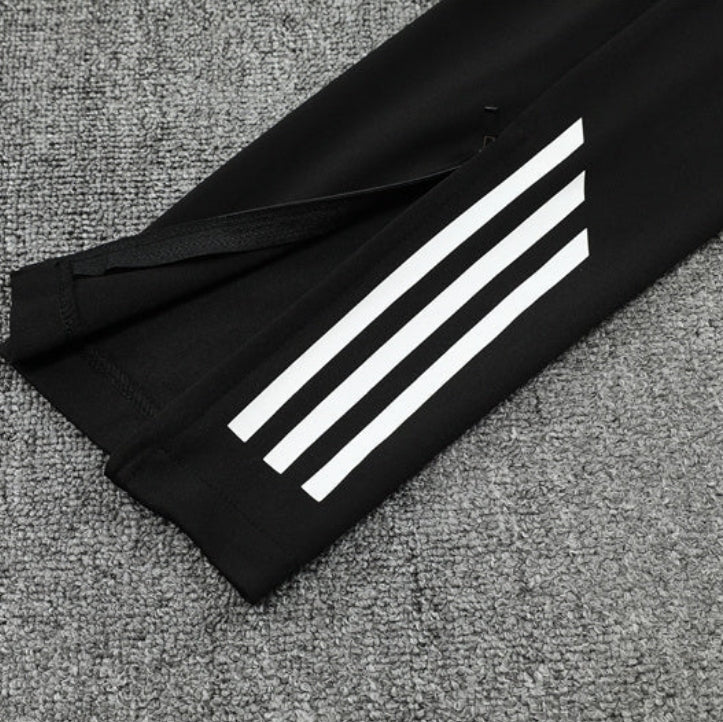 Manchester United White and Black Design 1 Tracksuit