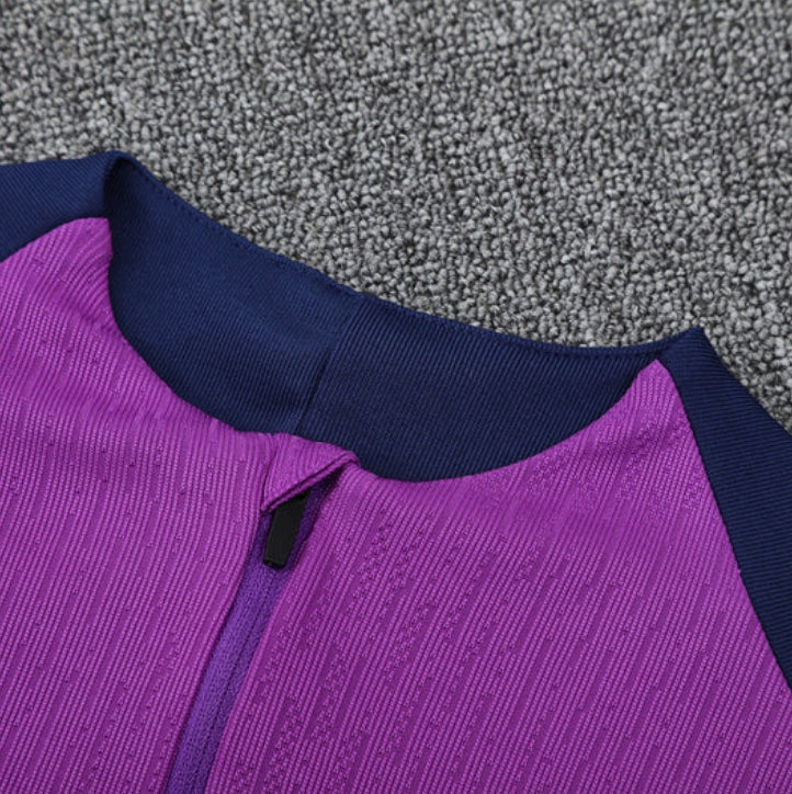 2025/2026 Barcelona Purple and Blue Design 1 Tracksuit