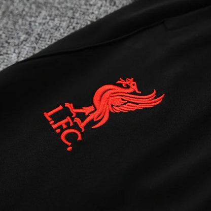 2025/2026 Liverpool White and Black x Red Tracksuit