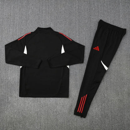 2025/2026 Liverpool Black and Red Tracksuit