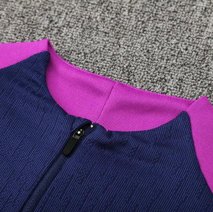 2025/2026 Barcelona Blue and Purple Design 1 Tracksuit