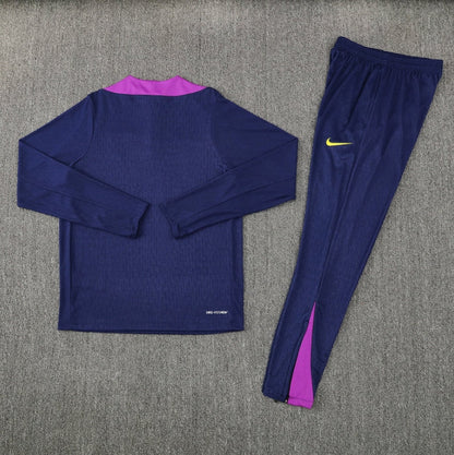 2025/2026 Barcelona Blue and Purple Design 1 Tracksuit