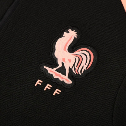 France Black and Pink Tracksuit